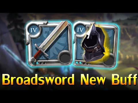 Broadsword New buff for PVP/PVE!!! | Albion Online