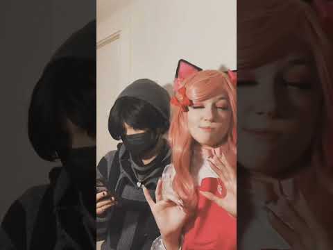 My friend went to cosplay as Kawaii Chan but #aphmaucosplay #aphmau #cosplay #aphmau #shorts #fyp