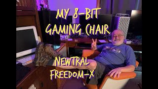 My 8Bit Gaming Chair - Newtral Freedom X - Weird & Fun - Mold To My Body - Man Cave Retrogaming