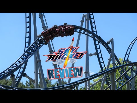 Video review of Sky Rocket by Canobie Coaster