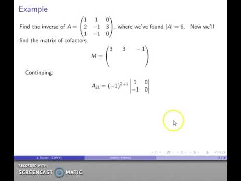 Adjoint Method of Inverses