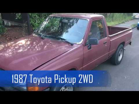 1987 Toyota Pickup 2WD - Steering Gear Box Removal