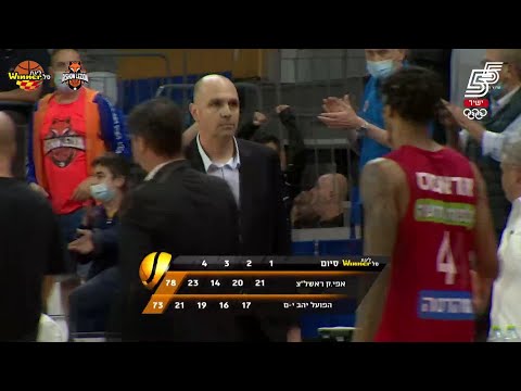 Maccabi Rishon LeZion vs. Hapoel Jerusalem - Game Highlights