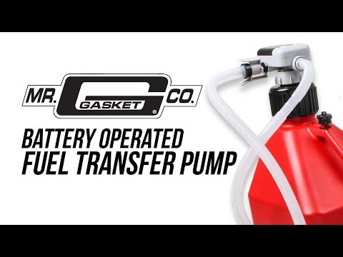 Mr. Gasket Battery Operated Fuel Transfer Pump