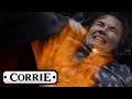 Coronation Street Anna Catches Fire
