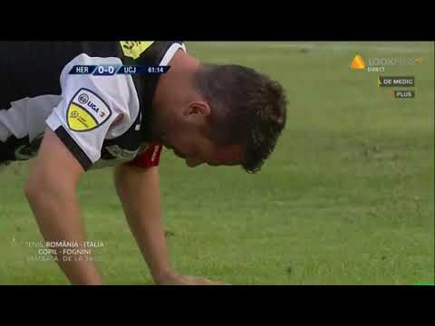 FC Hermannstadt - U Cluj 0-0 Dorin Goga la un pas de deschiderea scorului