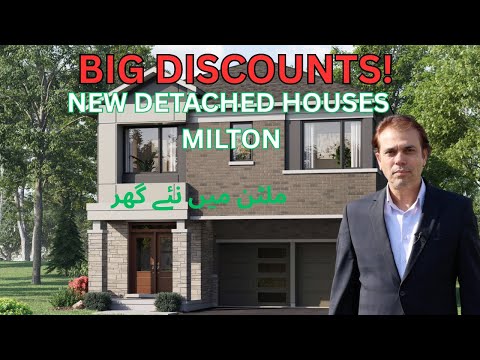 New Detached Houses Big Discount Ready to Move in | Milton Ontario
