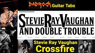 Crossfire - Stevie Ray Vaughan - Guitar + Bass TABS Lesson