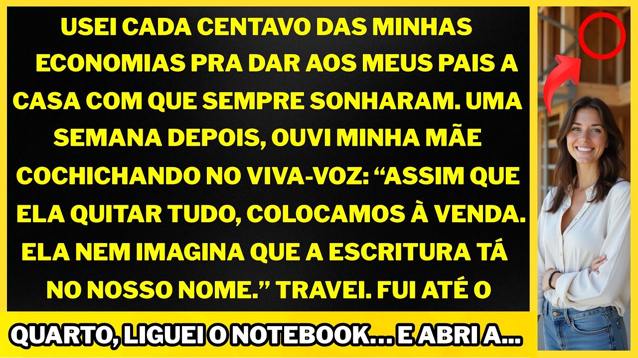 Usei todas as minhas ECONOMIAS pra realizar o sonho deles até ouvir o que minha mãe disse no...
