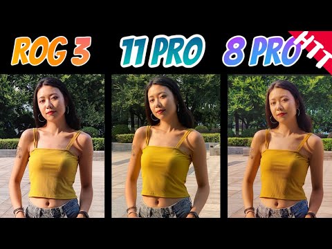 Asus ROG Phone 3 vs Oneplus 8 Pro vs iPhone 11 Pro Camera Comparison