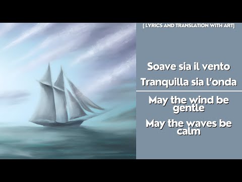 Soave sia il sento   - Cosi fan tutte  (English Lyrics with AI art)