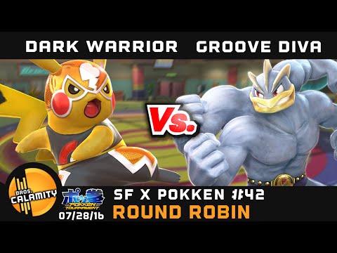 SFxP #42 - The Dark Warrior (Pika Libre) vs Groove Diva (Machamp) - Round Robin - Pokken