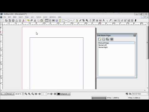 How to Typeset a Novel in Scribus Part 2: Master Pages