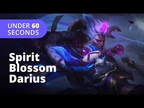 Spirit Blossom Darius Skin (60 Seconds) - League of Legends