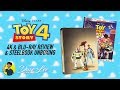 TOY STORY 4 4K Blu Ray Review Steelbook Unboxing