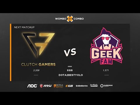 Clutch Gamers vs. Geek Fam Summit 7 SEA Qualifiers Game 2