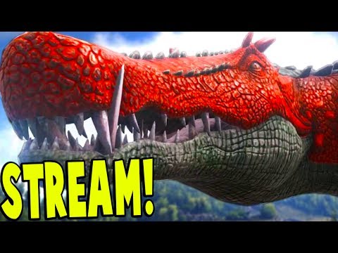 EATING OTHER PLAYERS, PLAY AS DINO SERVER STREAM - Ark Survival Evolved