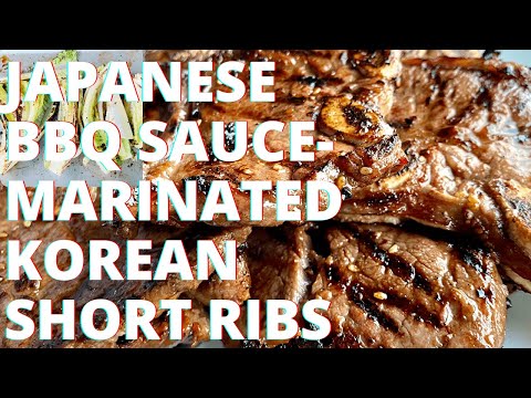 Korean Short Ribs On The Grill | Marinate Flanken Ribs...