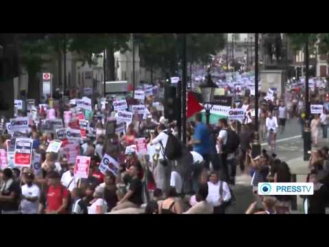 London protest 26/07/2014