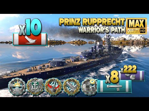 Prinz Rupprecht: 10 Schiffe zerstört - World of Warships