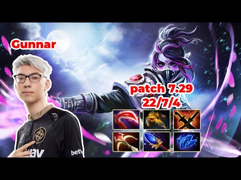 Gunnar Templar Assassin Mid - DOTA 2 7.29 - MMR rank - Dota2 Gameplay [Learn To PRO dota2]