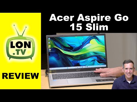 Acer Aspire 3 Business Laptop 15.6" FHD IPS Touchscreen AMD Quad-core Ryzen 5 7520U 16GB RAM 1TB SSD Type-C Long-Lasting Battery Win11Pro ICP Hub video review thumbnail