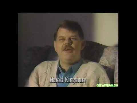 Miracle Ear Clarifier Hearing Aid 1992 Commercial | News Broadcast | Harold Kingsbury