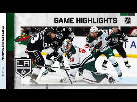Wild @ Kings 10/16/21 | NHL Highlights