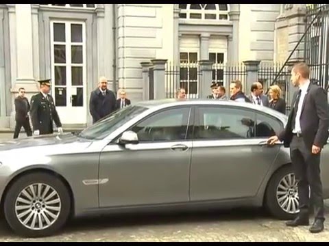 PM Narendra Modi given ceremonial welcome at Brussels in Belgium