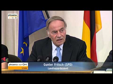 Brandenburg: Vereidigung von Dietmar Woidke am 28.08.2013