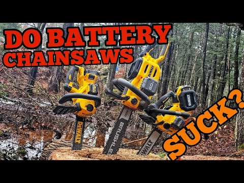 Are They Junk? Dewalt Battery Chainsaws. Buyers Guide. Dewalt 60V 14" Top Handle Chainsaw
