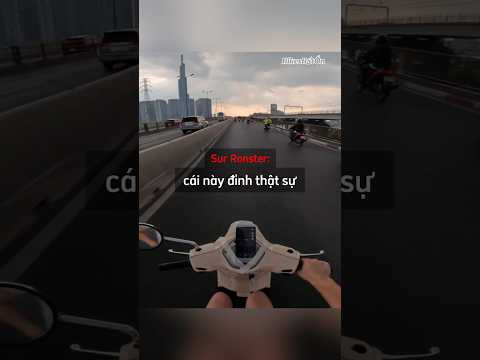 Biker Mỹ lái xe ở Tp Hồ Chí Minh @SurRonster #shorts #biker #tphcm