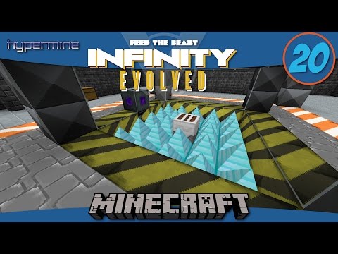 Minecraft Mods: Preparing the Stabilized Spawner room in FTB Infinity Evolved - E20