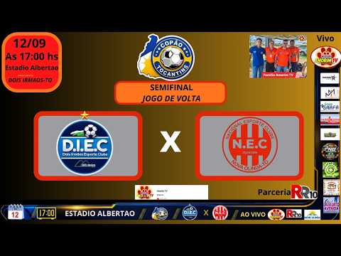 🔥 AO VIVO | Dois irmãos Vs Nacional⚽ Copao Tocantins 2026 | AMORIM TV