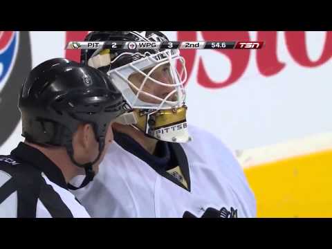 Tomas Vokoun Glove Save vs Winnipeg Jets | January 25th 2013