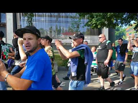 Czwarta liga, czwarta liga, Jeziorak! Przemarsz kibiców Jezioraka Iława