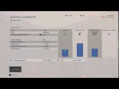 145 thousand XP from 48 Kills!!-Ryse Son of Rome-Arena