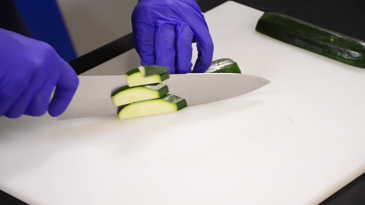 How to Bias Cut Vegetables
