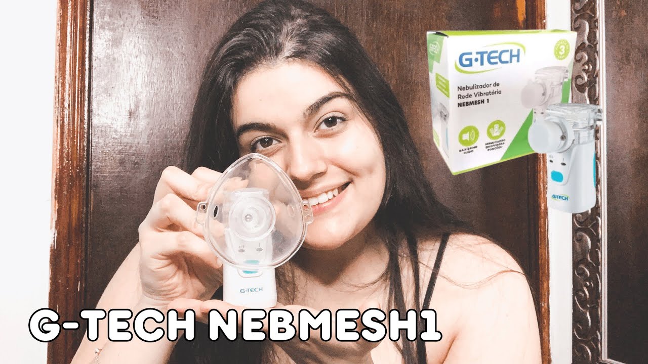 O MELHOR NEBULIZADOR PORTATIL QUE JA USEI | RESENHA INALADOR G-TECH NEBMESH1