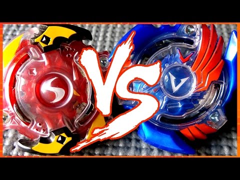 Storm Spryzen .K.U vs Victory Valtryek .B.V - BATALHA BEYBLADE BURST!! ベイブレードバースト