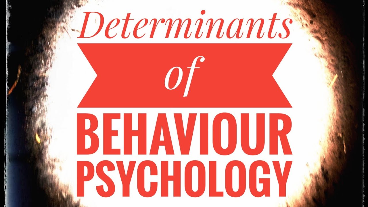 Determinants of Behaviour and Daily Life applications Applied Psychology and Research evidences