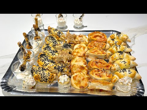 8 IDÉES DE CANAPÉS APERITIFS FACILES ET RAPIDES À REALISER POUR LES FETES
