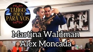 Video thumbnail for La mañana (Juan D'Arienzo) Martina Waldman y Alex Moncada Milonga La Baldosa 1ago25 