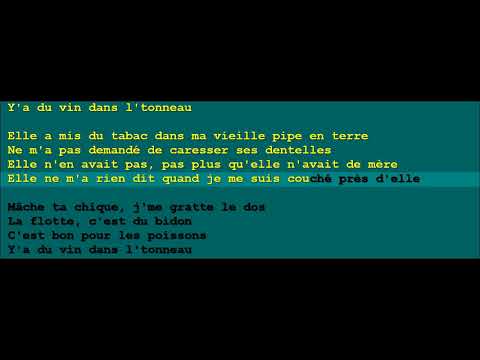 Mâche ta chique - Michel Corringe (en public : 1977)  - chant vertical