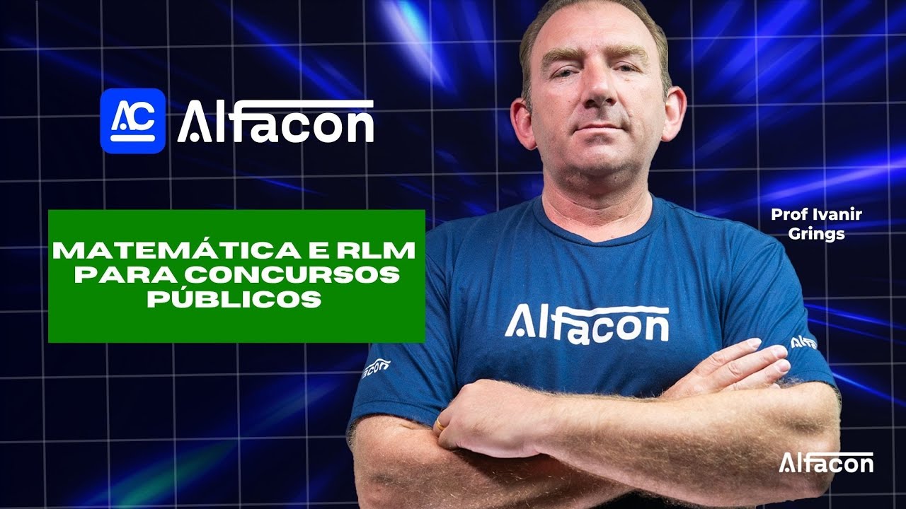 Aula Ao Vivo Matemática | Matemática e RLM para concursos públicos Prof Ivanir Grings