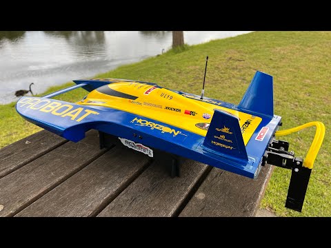 ProBoat UL-19 Hydro 6S Screamer! TP Brushless 1680KV Motor RCBB Upgrade Flat piss 94k per hour run!