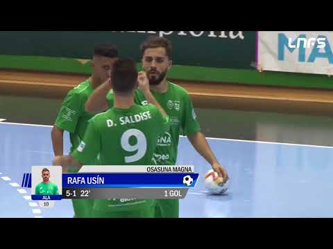 Gol Rafa Usín (5-1) Osasuna Magna - Gran Canaria. 1Div, J5