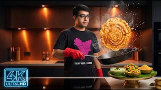Healthy Tamilian Traditional 7-Grain Protein Paruppu Powerhouse Kaara Adai 🌾🎃 ( 4K UHD Masterclass )
