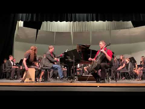 Despacito, by Luis Fonsi. For cello, piano, and cajon.