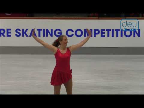 Nina Von Ehr. Oberstdorf 2018. Gold Ladies II Artistic. 7 place